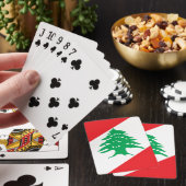 Wapenmunt van Libanon Pokerkaarten (Insitu)