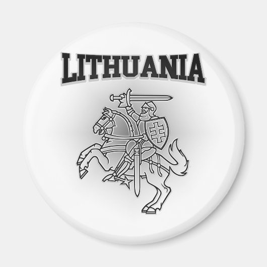 Wapenmunt van Litouwen Magneet (Voorkant)
