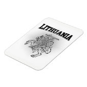 Wapenmunt van Litouwen Magneet (Linkerzijde)