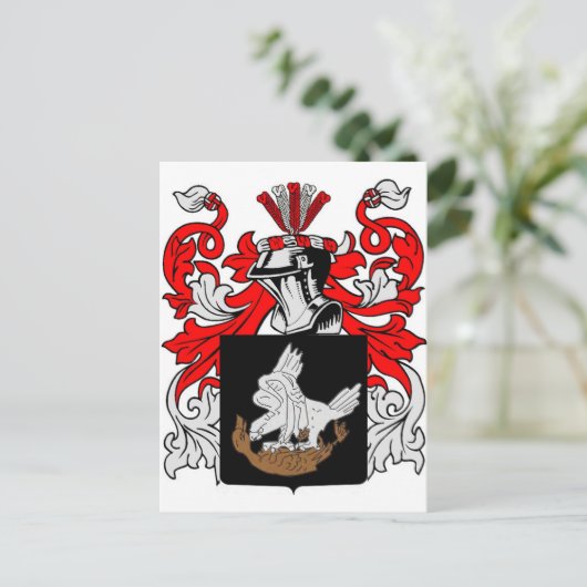 Wapenmunt van Madden Briefkaart (Staand voorkant)