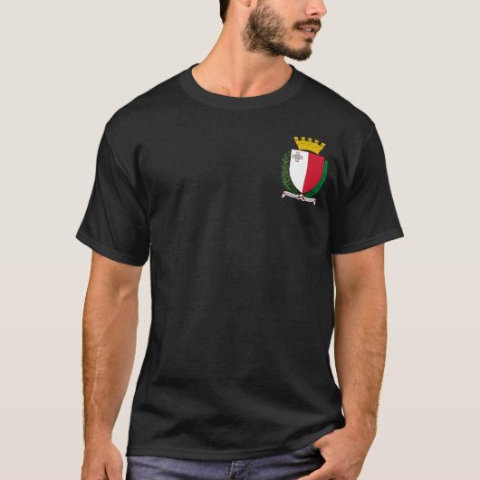 Wapenmunt van Malta T-shirt (Voorkant)
