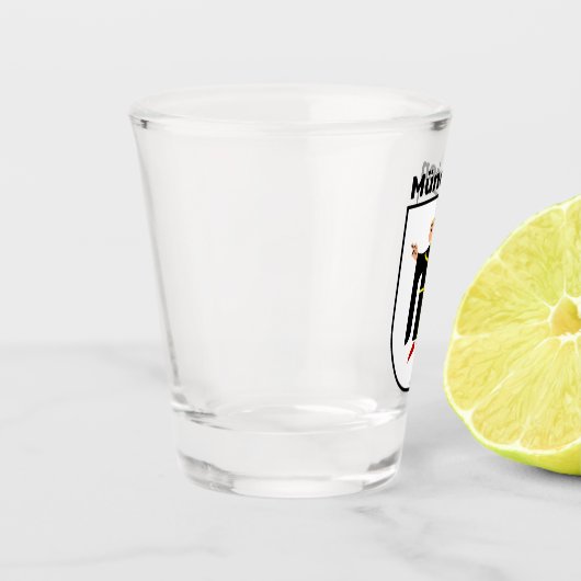 Wapenmunt van München Shot Glas (Links)