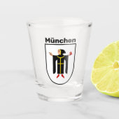Wapenmunt van München Shot Glas (Voorkant)