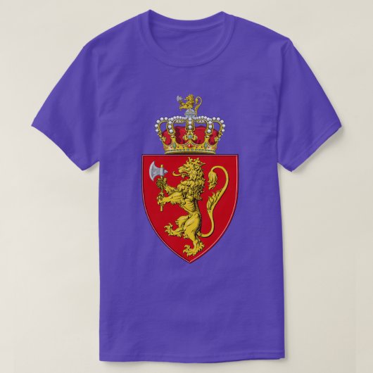Wapenmunt van Noorwegen 2 T-shirt (Design voorkant)
