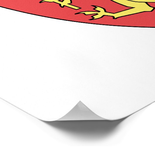 Wapenmunt van Noorwegen Poster (Hoek)