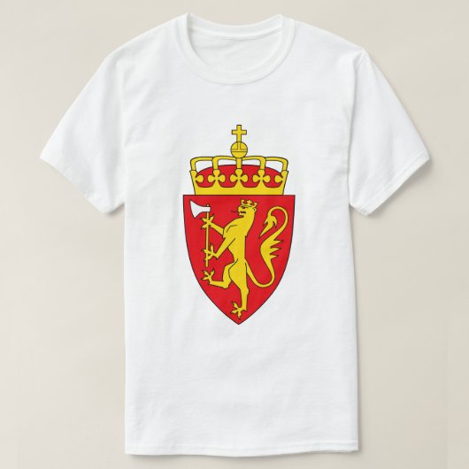 Wapenmunt van Noorwegen Shirt (Design voorkant)
