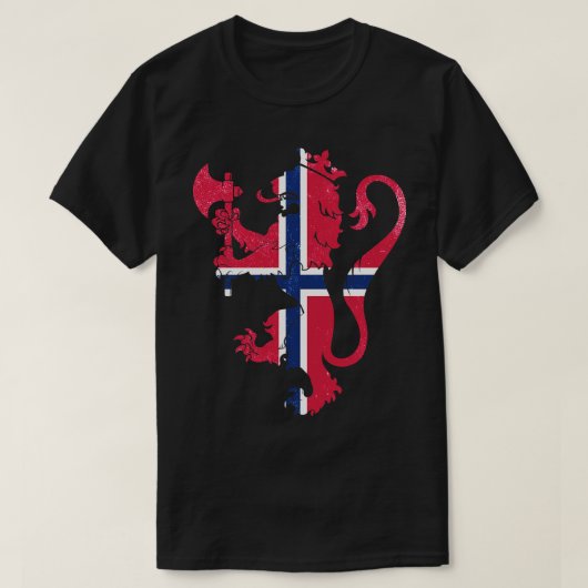 Wapenmunt van Noorwegen T-shirt (Design voorkant)