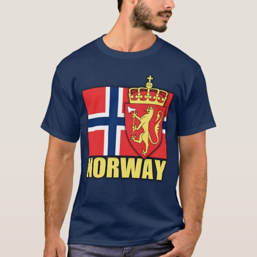 Wapenmunt van Noorwegen T-shirt (Voorkant)