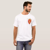 Wapenmunt van Noorwegen T-shirt (Voorkant volledig)