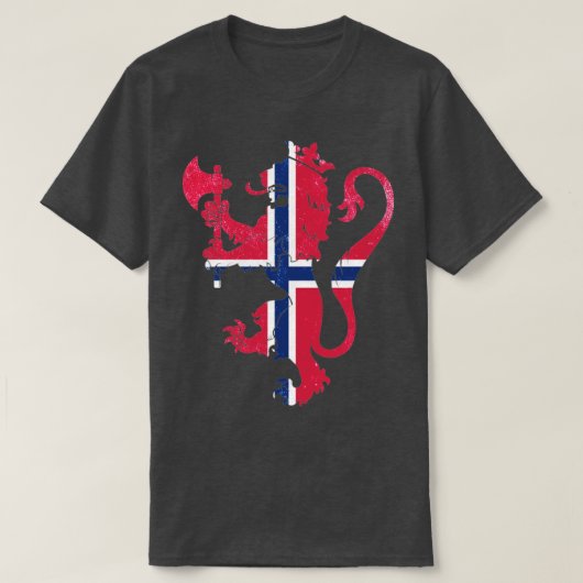 Wapenmunt van Noorwegen T-shirt (Design voorkant)