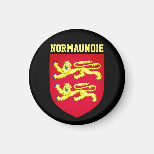 Wapenmunt van Normandië - FRANKRIJK Magneet (Voorkant)