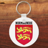 Wapenmunt van Normandië - FRANKRIJK Sleutelhanger (Voorkant)