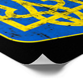 Wapenmunt van Oekraïne Poster (Hoek)