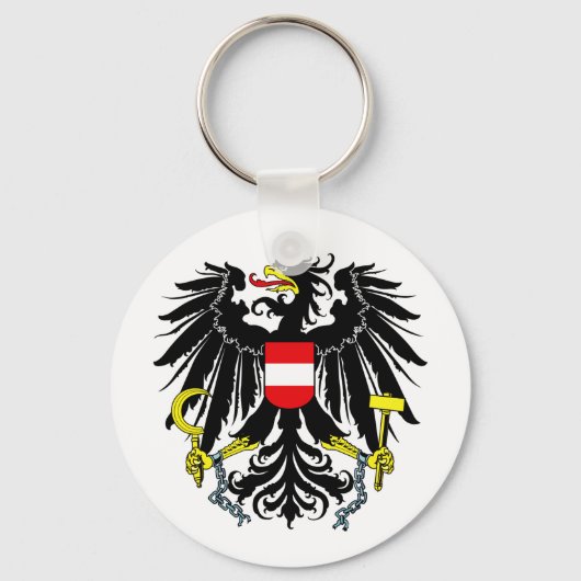 Wapenmunt van Oostenrijk Sleutelhanger (Voorkant)