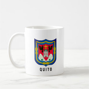 Wapenmunt van Quito, Ecuador Coffee Mok