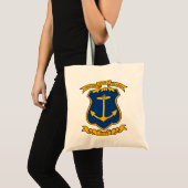 Wapenmunt van Rhode Island Tote Bag (Voorkant (product))