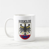 Wapenmunt van Roskilde, Denemarken Koffiemok (Links)