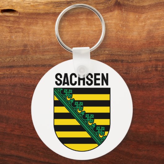 Wapenmunt van Sachsen (Saksen), DUITSLAND Sleutelhanger (Voorkant)