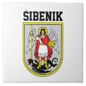 Wapenmunt van Šibenik - Kroatië Tegeltje (Voorkant)