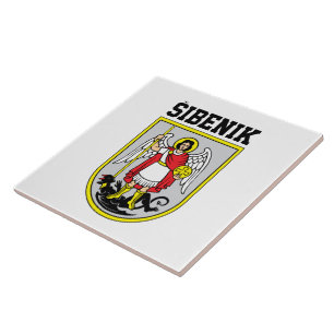 Wapenmunt van Šibenik - Kroatië Tegeltje