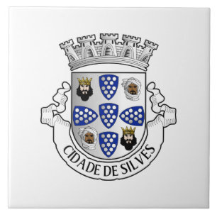 Wapenmunt van Silves, Portugal Tegeltje