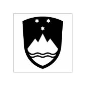 Wapenmunt van Slovenië Rubberstempel (Afrduk)