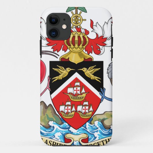 Wapenmunt van Trinidad en Tobago Case-Mate iPhone Case (Achterkant)