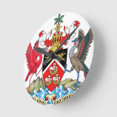 Wapenmunt van Trinidad en Tobago Ronde Klok (Hoek)