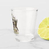 Wapenmunt van Trinidad en Tobago Shot Glas (Rechts)