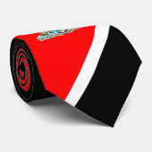 Wapenmunt van Trinidad en Tobago Stropdas (Opgerold)