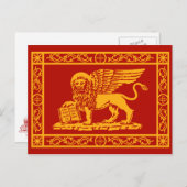 Wapenmunt van Venetië Briefkaart (Voorkant / Achterkant)