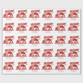 Wapenmunt van Venetië Cadeaupapier (Vlak)