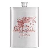 Wapenmunt van Venetië Heupfles (Voorkant)