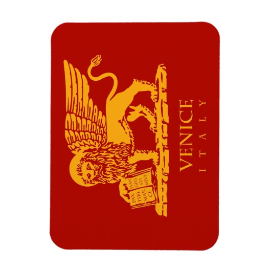 Wapenmunt van Venetië Magneet (Verticaal)