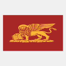 Wapenmunt van Venetië Rechthoekige Sticker