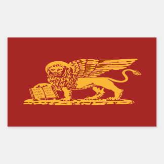 Wapenmunt van Venetië Rechthoekige Sticker