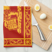 Wapenmunt van Venetië Theedoek (Quarter Fold)