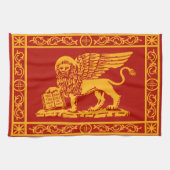 Wapenmunt van Venetië Theedoek (Horizontaal)