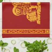 Wapenmunt van Venetië Theedoek (Gevouwen)