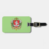 Wapenmunt van Vilnius, Bagagelabel Litouwen (Voorkant horizontaal)