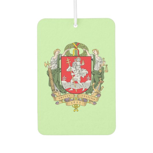 Wapenmunt van Vilnius, Canvas tas van Litouwen Luchtverfrisser (Voorkant)