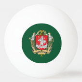 Wapenmunt van Vilnius, Litouwen Ping Pong Ball (Voorkant)