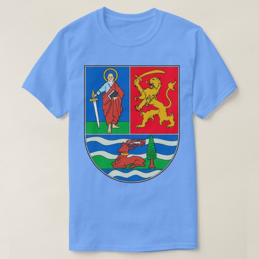 Wapenmunt van Vojvodina Servië T-shirt (Design voorkant)