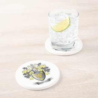 Wapenmunt Zandsteen Onderzetter