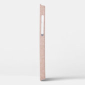 Wapenpapier met lederen textuur Case-Mate iPhone case (Achterkant / Links)