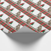 Wapenpapier met wieltjes voor de terugloop van wee cadeaupapier (Hoek)