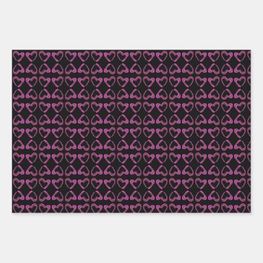 Wapenpapier, Valentijnen en schoeisel Inpakpapier Vel (Voorkant)