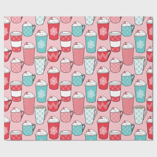 Wapenpapier van de wintertijd van de affee Late Cadeaupapier (Zoom)