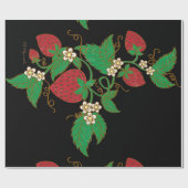 Wapenpapier voor aardbeiboomgaarden cadeaupapier (Vlak)