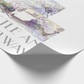 Wapenpapier voor de spoorweg van Newcastle en Carl Cadeaupapier (Hoek)